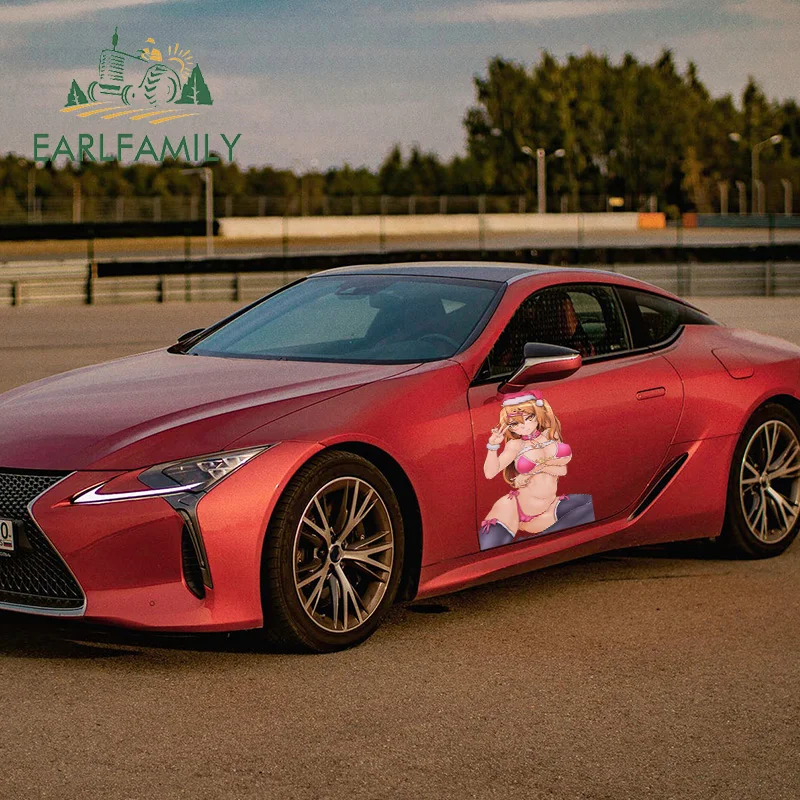 Большие автомобильные наклейки EARLFAMILY 43 см x 30 4 и для сексуальной красоты Super Chuunibyo