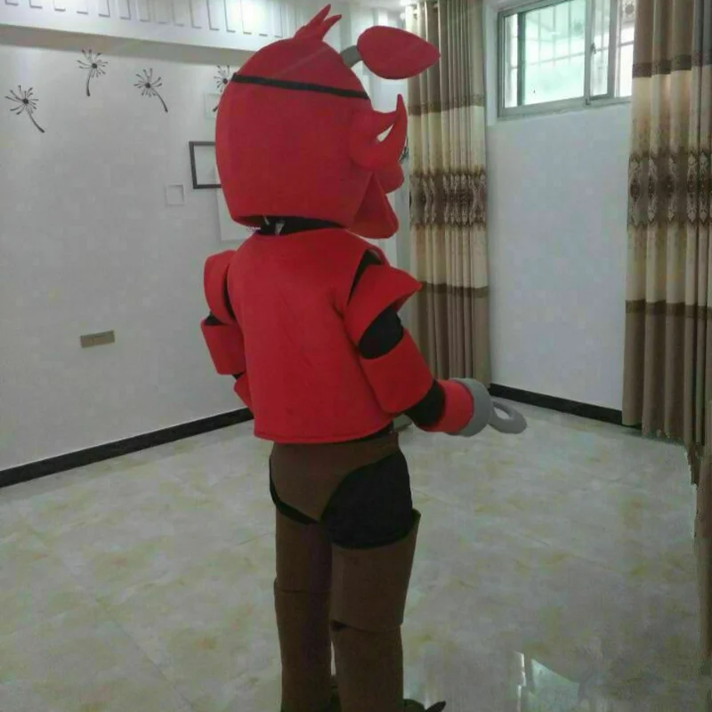 Костюм-талисман на Хэллоуин мультяшный пират волк для косплея взрослых дня