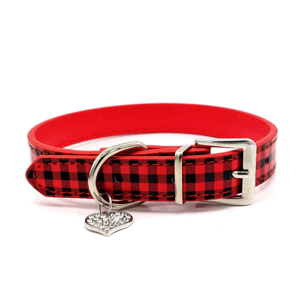 Ошейник для собак регулируемый ремешок на шею маленьких ожерелье с кристаллами