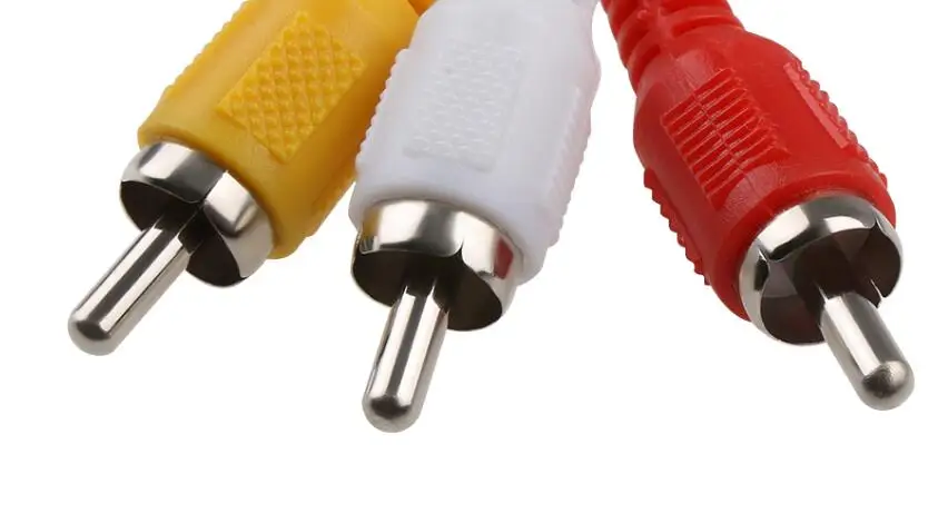 1,8 M 6FT AV tv RCA видео шнур, кабель для SNES кубик для игры для NAND N64/64 игровой av-кабель для S FC
