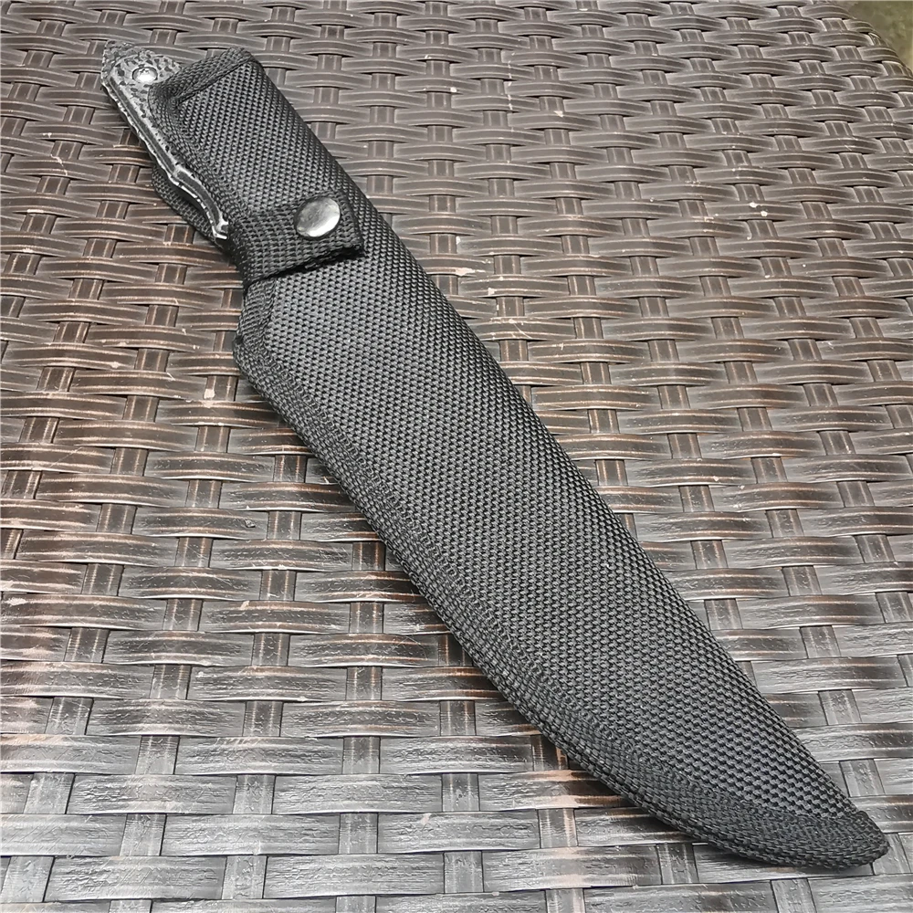 Кованый нож 10 62 дюйма из нержавеющей стали с фиксированным лезвием охотничий для