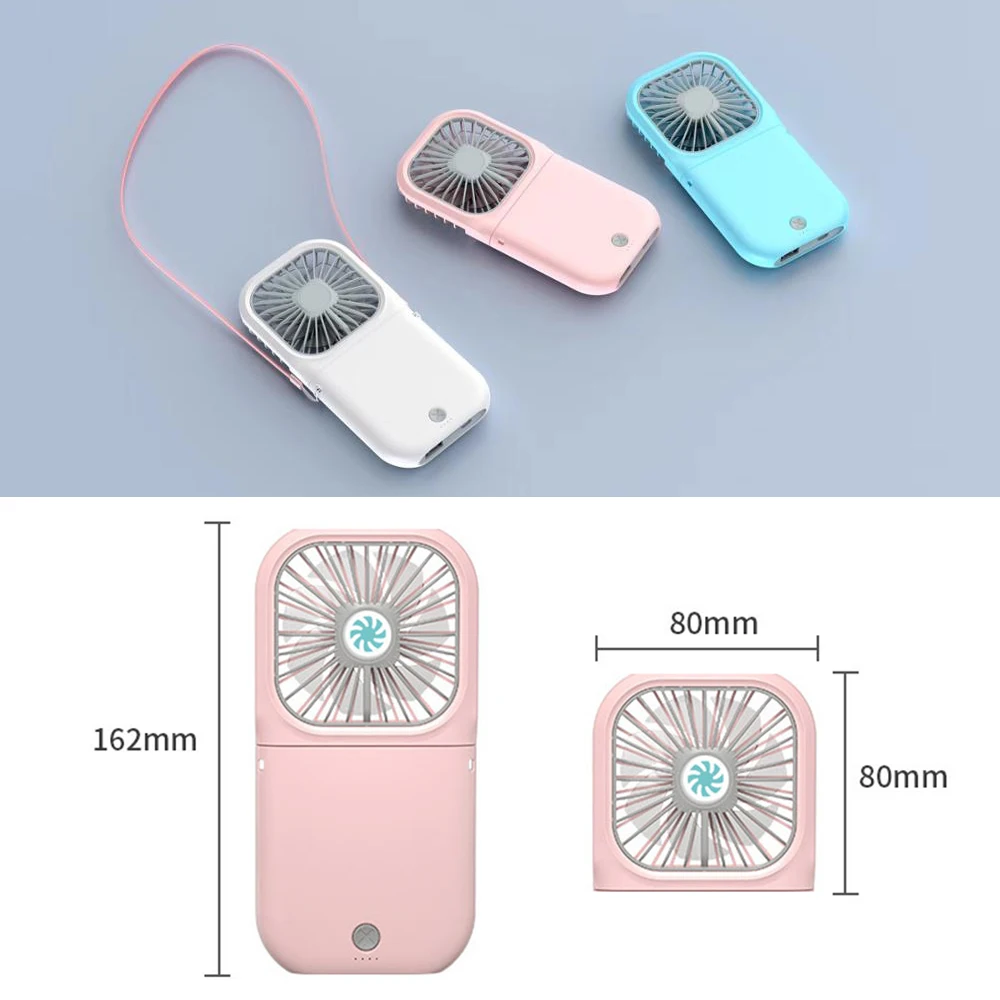 

Portable Foldable Fan USB Rechargeable Handheld Pocket Fan Student Outdoor Mini Air Cooler Fan for Office Outdoor Home Travel