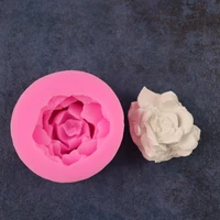 blooming rose flower flower liquid silicone fondant mold chocolate cake mold decorative mold baking tool