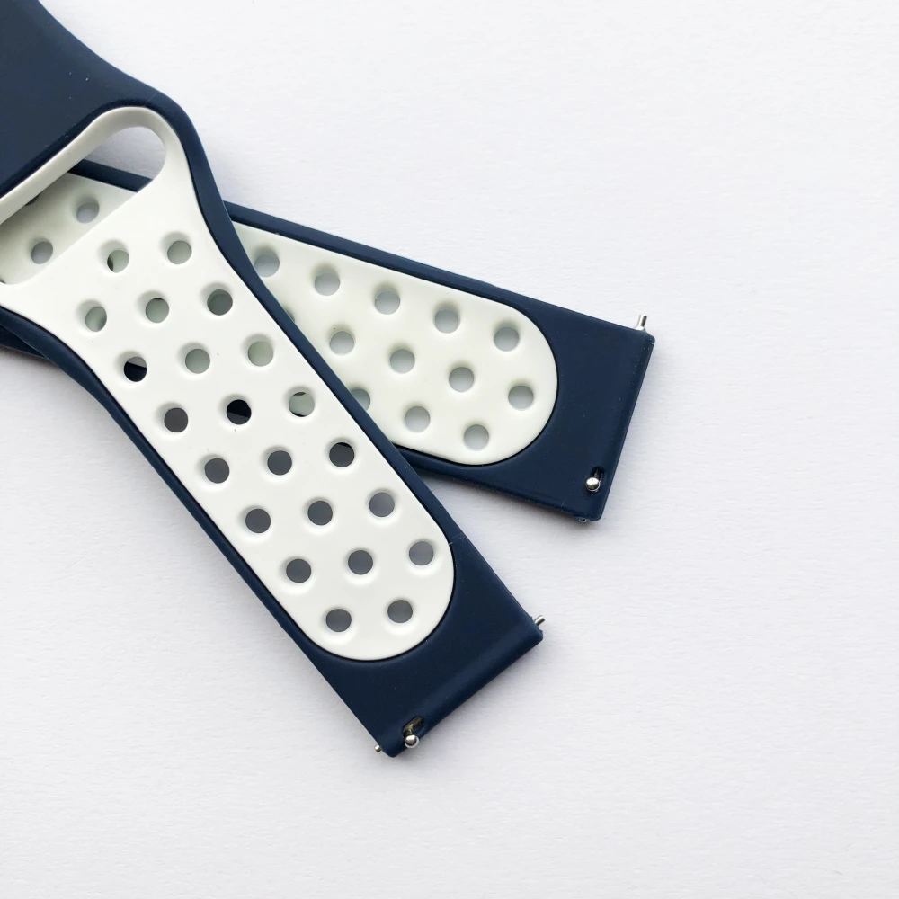 Ремешок для часов Xiaomi Amazfit Pace силиконовый браслет Huami Stratos 3/2/2S GTR 2 47 мм 22 - купить по