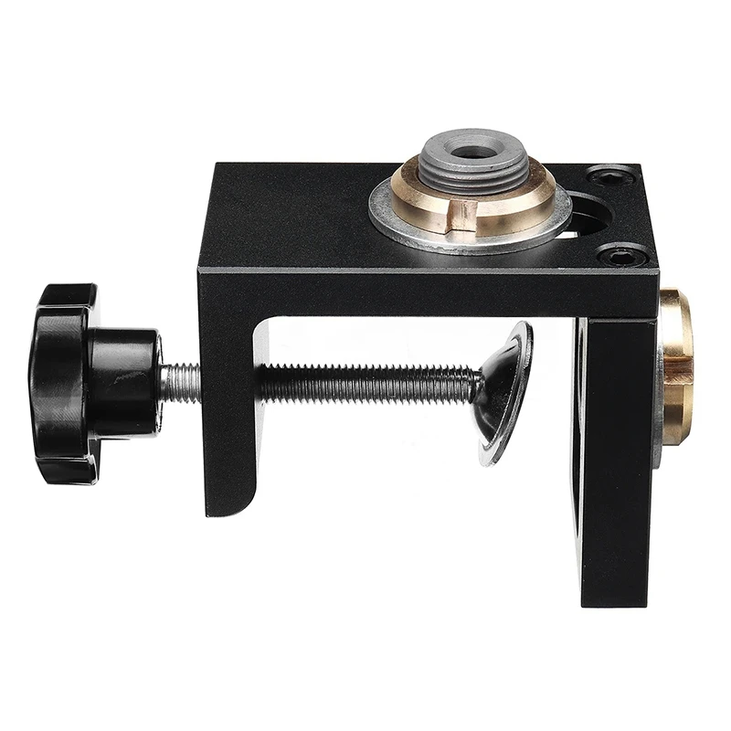 

3 in 1 Doweling Jig Kit Pocket Hole Jig Drilling Locator Puncher Tools for Furniture Connecting Piece Adjustable