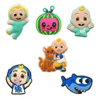 1 шт. Мультяшные магниты на холодильник, пвх магнитные наклейки, магниты на холодильник, украшение для дома, детская игрушка, подарок