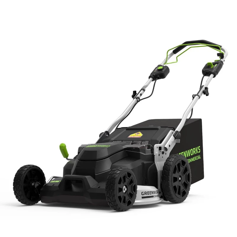 Садовая газонокосилка Greenworks с литиевой батареей, Электрический нажимной Травосборник 82 в 1000 В, профессиональные садовые инструменты