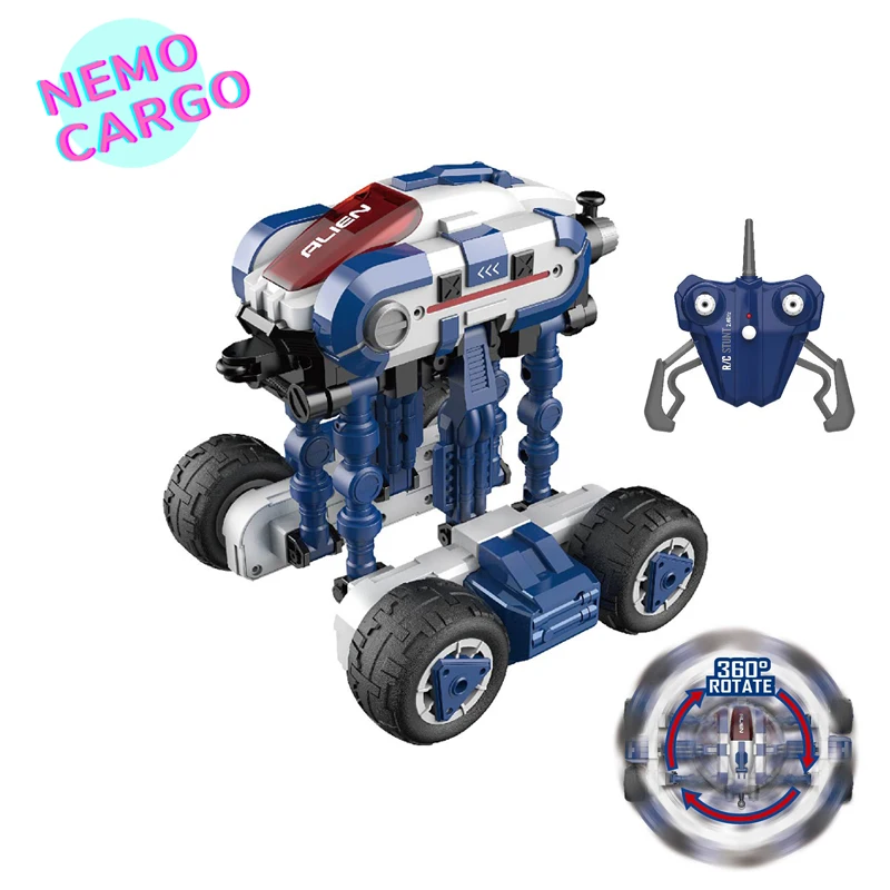

Nemocargo Rc Stunt Car Rc Drift Car 360 Degrees Rotation LED Falsh Light Remote Control Car Multifunction Car Toy Rc Drift