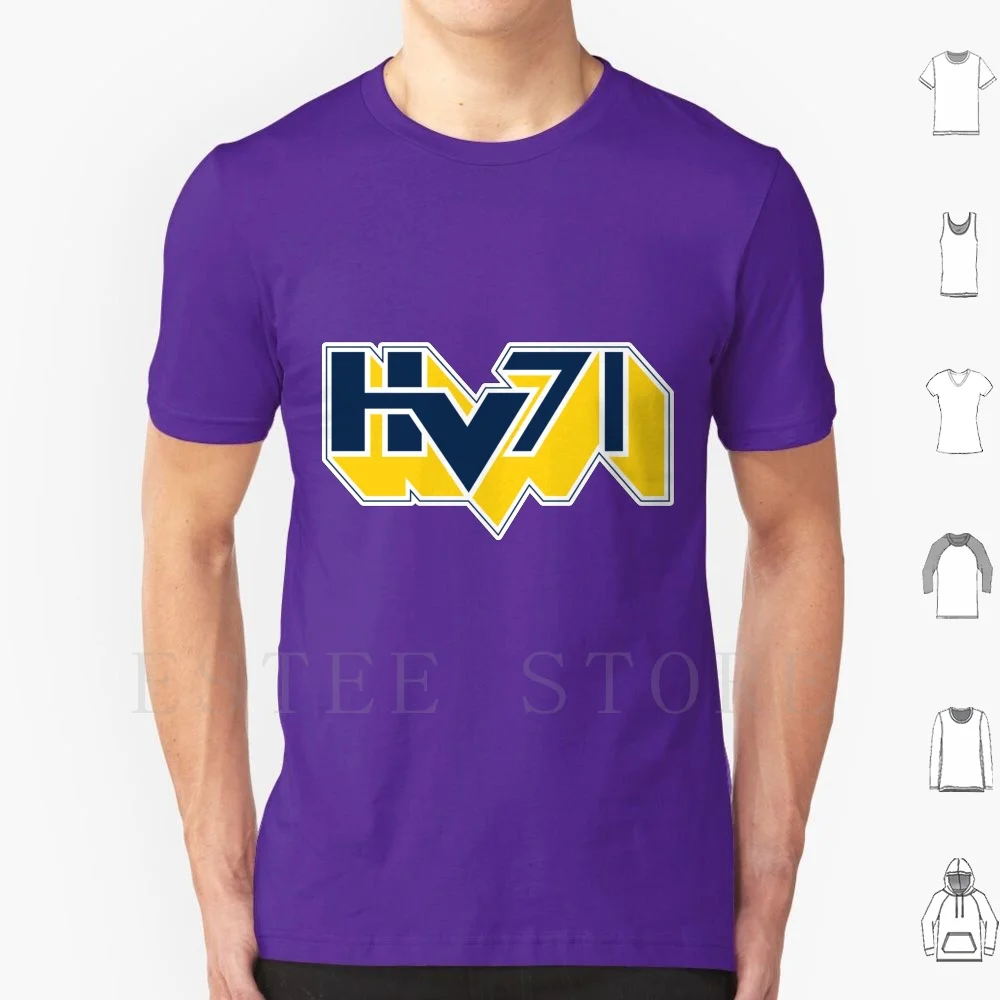 

Hv71 футболка для хоккея с шайбой Мужская хлопковая 6xl Hv71 Hv71 логотип Hv71 фанаты Hv71 шведская хоккейная лига шведский сувенир шведский дизайн