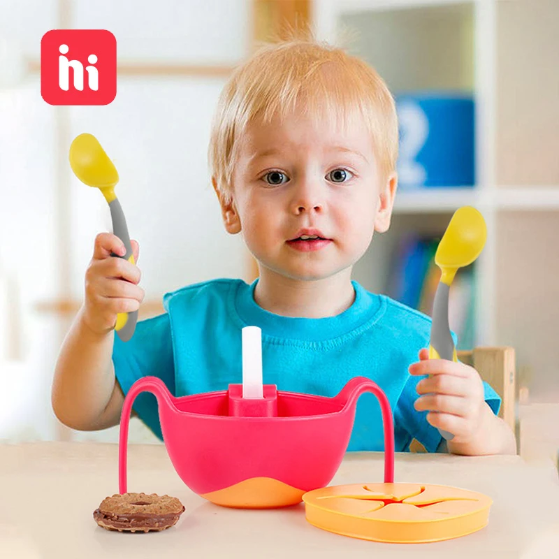 Соломенная миска пищевая добавка setBaby суповая с соломой три в одном водная ложка