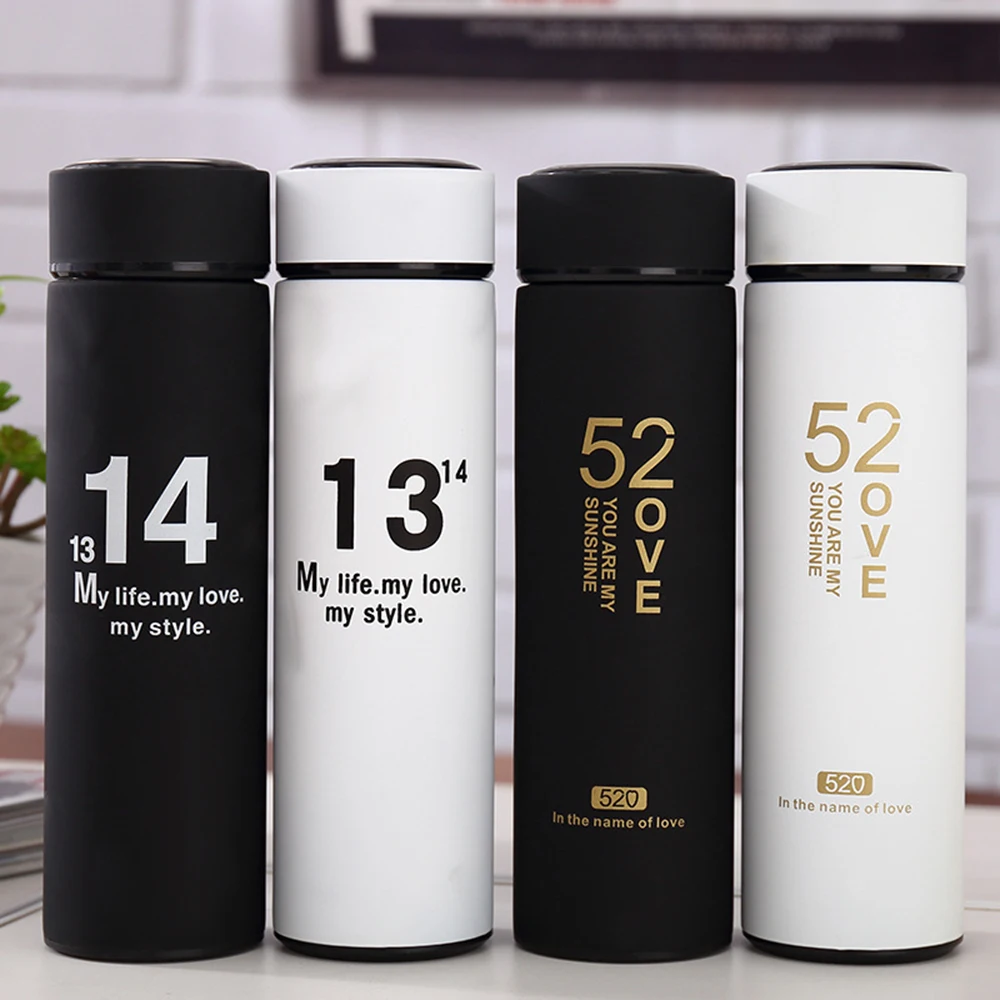 Премиум романтическая дорожная кофейная кружка термос из нержавеющей стали