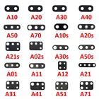 Стеклянный объектив задней камеры для Samsung A10, A20, A30, A50, A40, A70, A10s, A20s, A30S, A50S, A21s, A02s, A01, A11, A12, A21, A31, A51, A71, 20 шт.