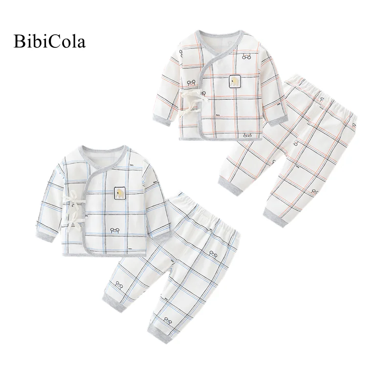 

Осенние комплекты одежды для малышей на осень-зиму, топ с длинными рукавами и кружевным воротником + брюки, костюм из двух предметов, одежда для малышей