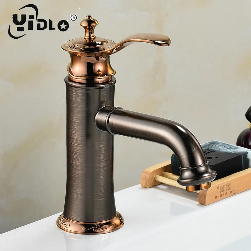 Смесители для ванной комнаты бронзовый цветной смеситель латунный Смеситель