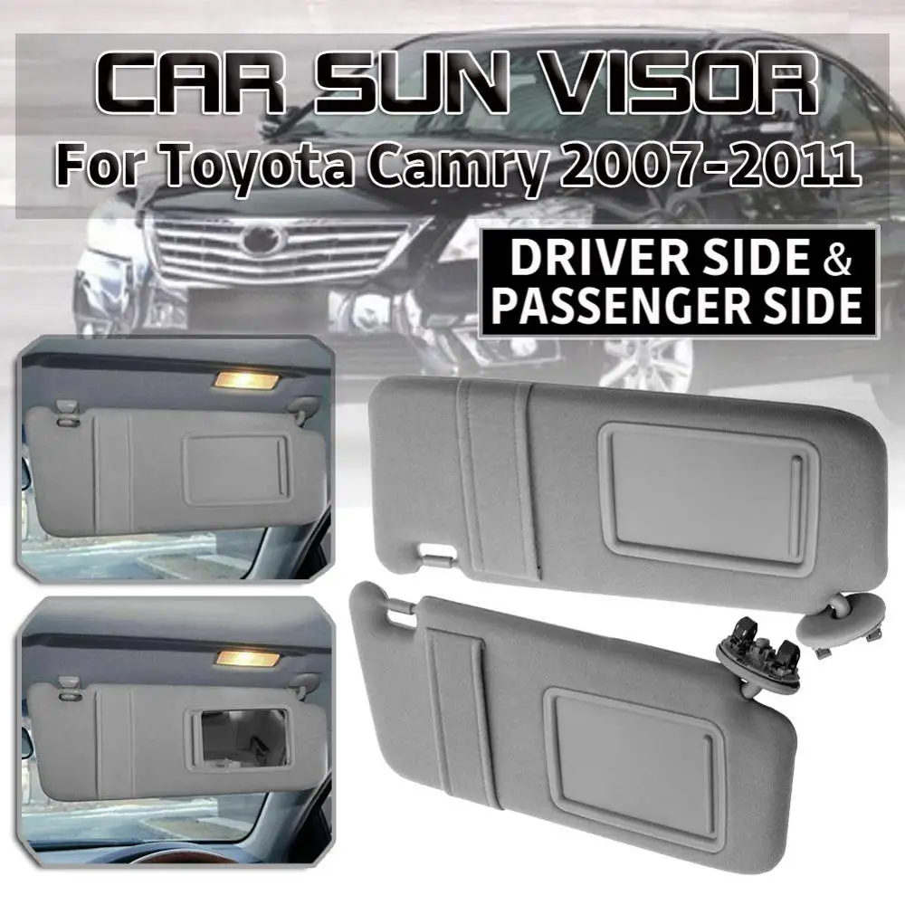 

2x Sun Visor Driver & Passenger Side Car accessories for Toyota Camry 2007 2008 2009 2010 2011