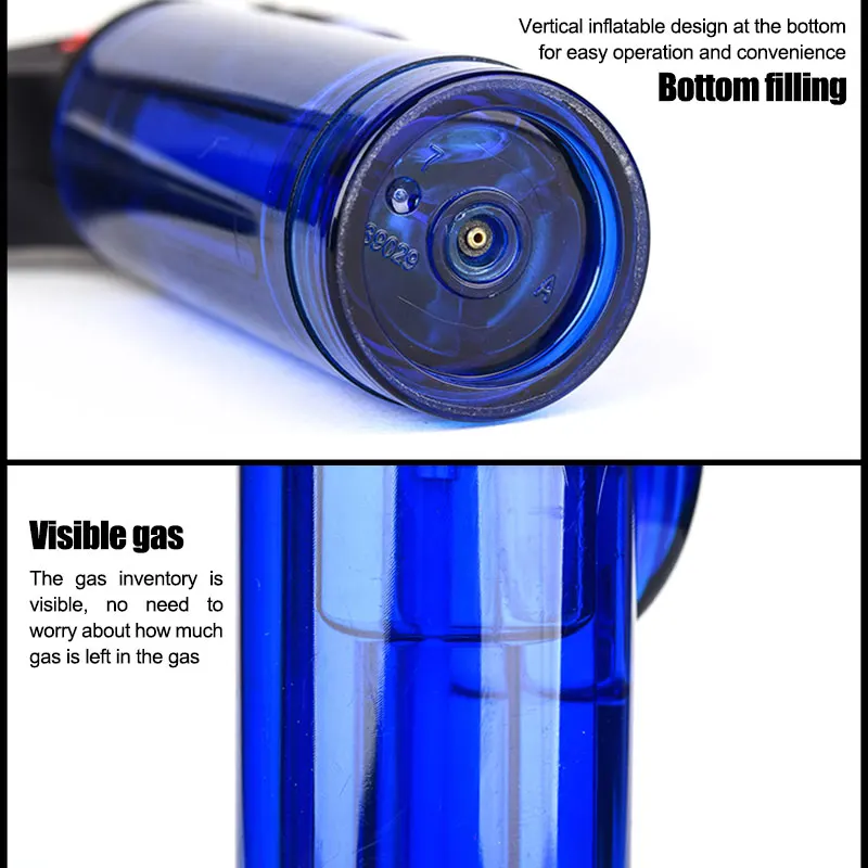 2021 кухонная Бутановая Зажигалка многоразовая Регулируемая зажигалка с пламенем