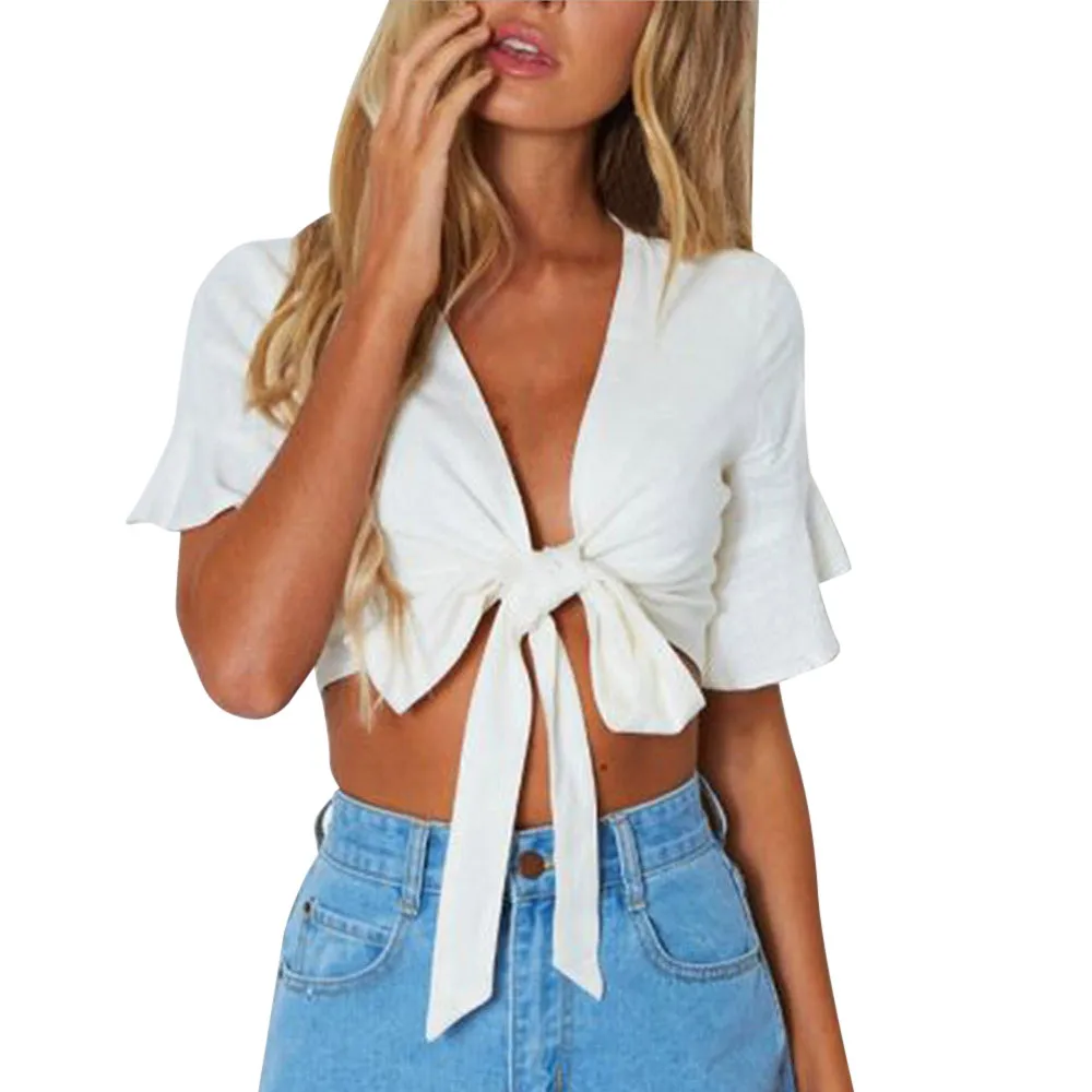 2020 модная женская повседневная майка однотонный жилет блузка с расклешенным