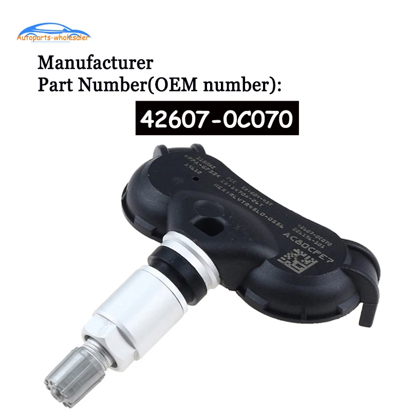 Автомобильный датчик давления в шинах для Toyota Sequoia Tundra TPMS 315 МГц 42607-0C070 426070C070 42607-0C050 42607-08010