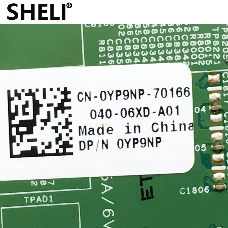 Материнская плата SHELI для DELL M5010 встроенная YP9NP 0YP9NP CN-0YP9NP | Компьютеры и офис