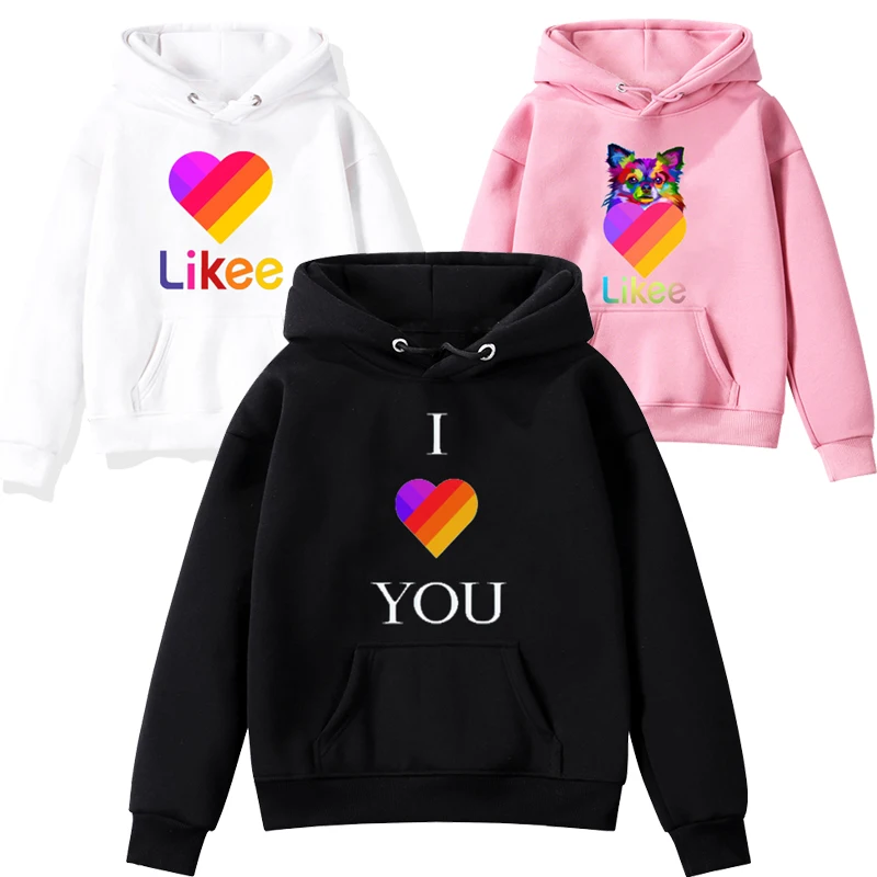 &quotПопулярная Россия&quot Style Likee App LIKEE толстовки для женщин мужчин мальчиков