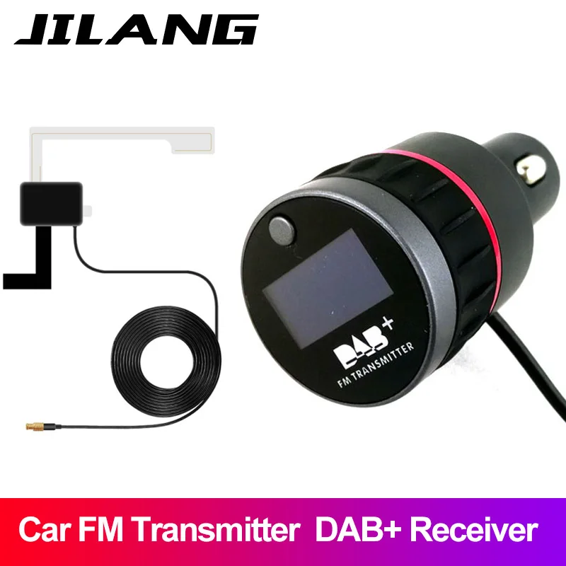 Jilang автомобильное радио DAB+ радио тюнер цифровой вещательный приемник с fm-передатчиком конвертер Plug and Play адаптер USB зарядное устройство