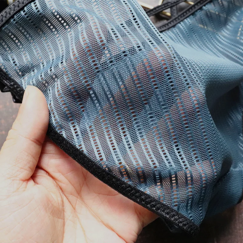 lace seamless panties thin hollow ladies low-waist underwear women ice silk transparent women's briefs bragas sexi mujer