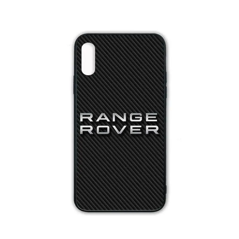 

Land Rover Car Silicone black case coque for iphone se 2020 6 6s 7 8 plus x xs max xr 11 12 pro max cover