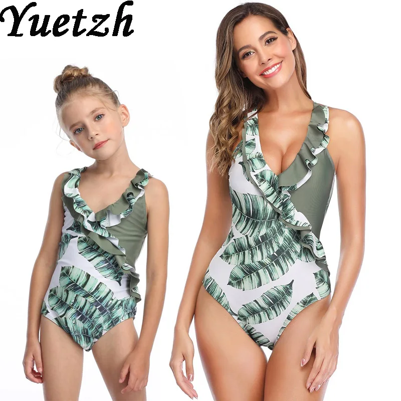 Купальники для девочек цельный женский купальник детские купальные костюмы