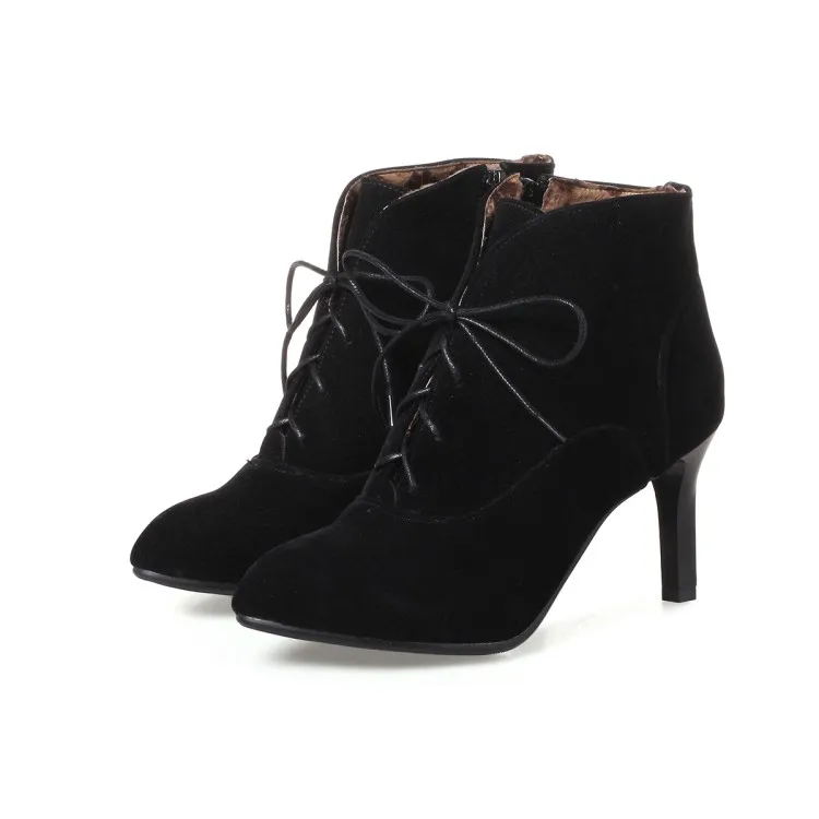 Женские ботинки на молнии больших размеров 9 10 11-15 | Обувь