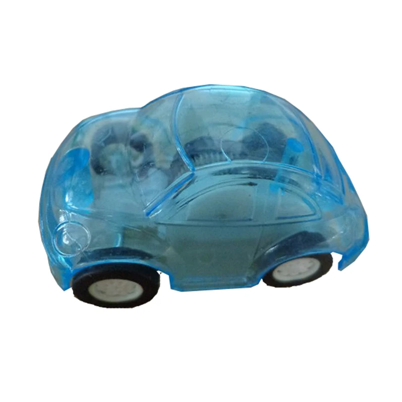 8 шт./лот прозрачные пластиковые милые автомобили игрушки колеса миниатюрная