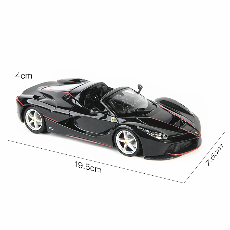 Модель автомобиля Bburago Ferrari 1:24 с имитацией высоты, литье под давлением, металлическая модель, детская игрушка, подарок для друга, коллекция а... от AliExpress RU&CIS NEW