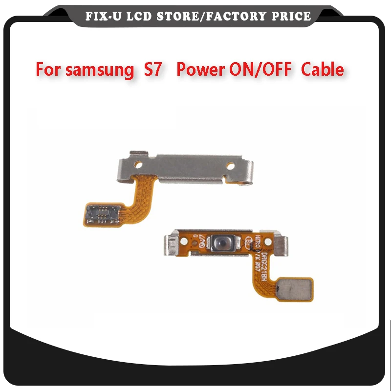 OEM питания вкл/выкл гибкий кабель для samsung Galaxy S7 G930|Клавиатуры мобильных