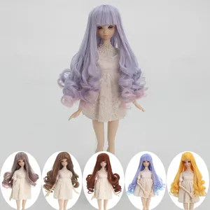 Кукольный парик для шарнирной куклы, теплостойкие волосы, длинные вьющиеся парики для шарнирных кукол SD, аксессуары для кукол BJDSD, подарок для девочки, 112