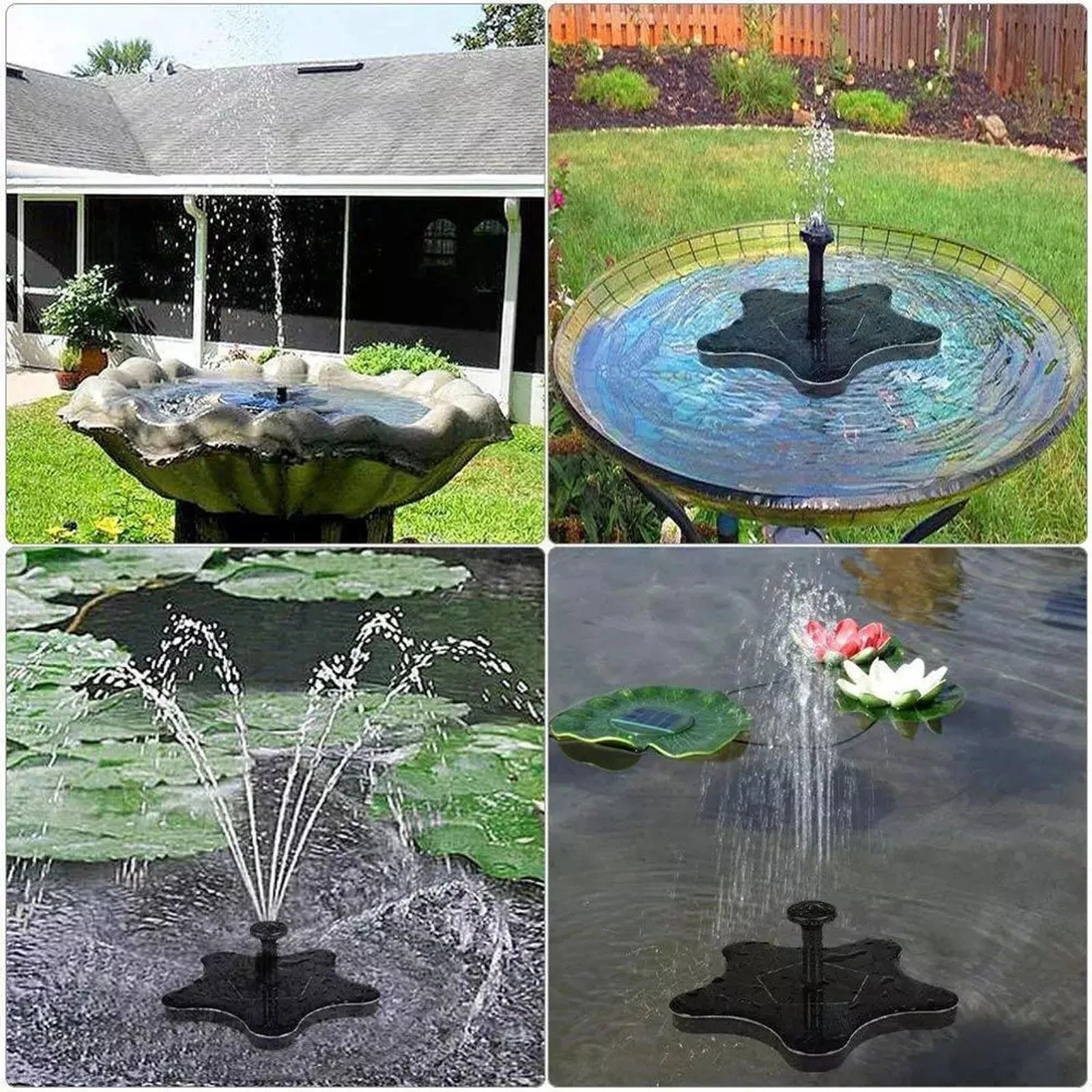

Outdoor solar water fountain pump DC brushless suspension solar water sprinkler scenic spot decoration supplies fountain