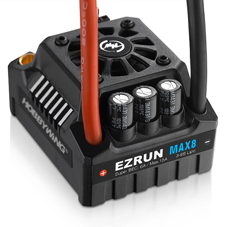 Hobbywing EZRUN 150A ESC V3 Max8 + 4274 KV2200 светодиодный LED EzRun полностью водонепроницаемый 1/8