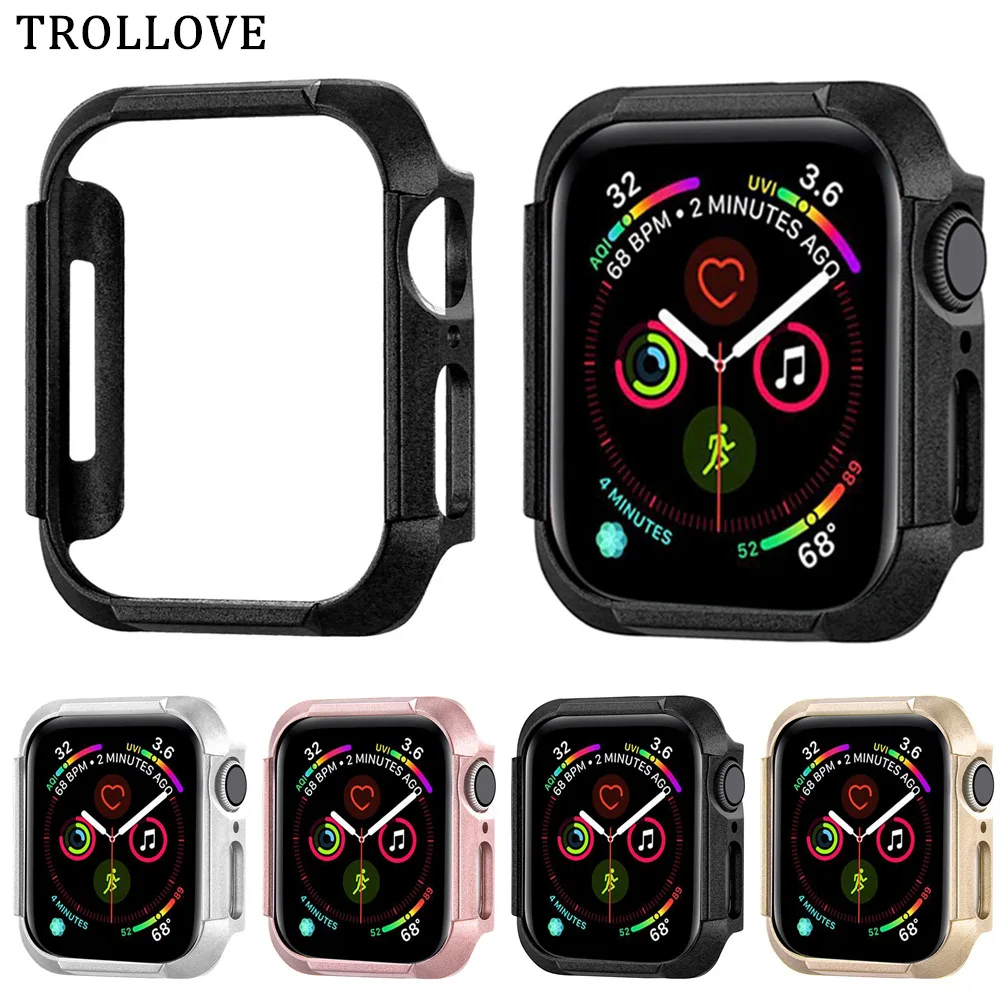 Чехол для часов iWatch Series 5 4 жесткий защитный чехол из поликарбоната Apple Watch 44 мм 40