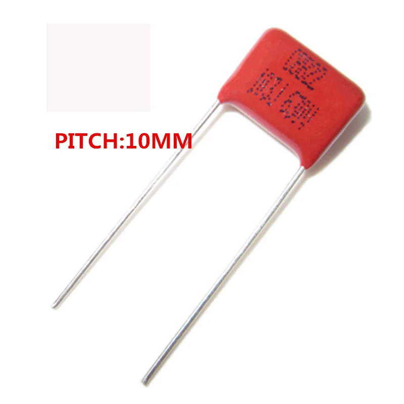 

10 шт., полипропиленовый пленочный конденсатор 630 в 1NF 102J 2.2NF 222J 10NF 103J 22NF 223J шаг 10 мм 630 в шаг 10 мм 5% DIP CBB