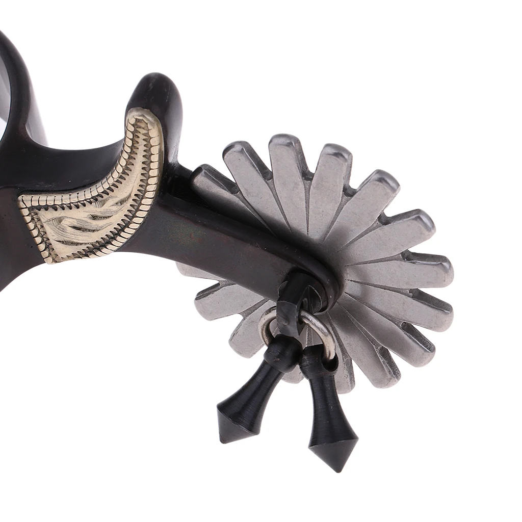 Шпоры для верховой езды в западном стиле старинные коричневые шпоры мужчин и