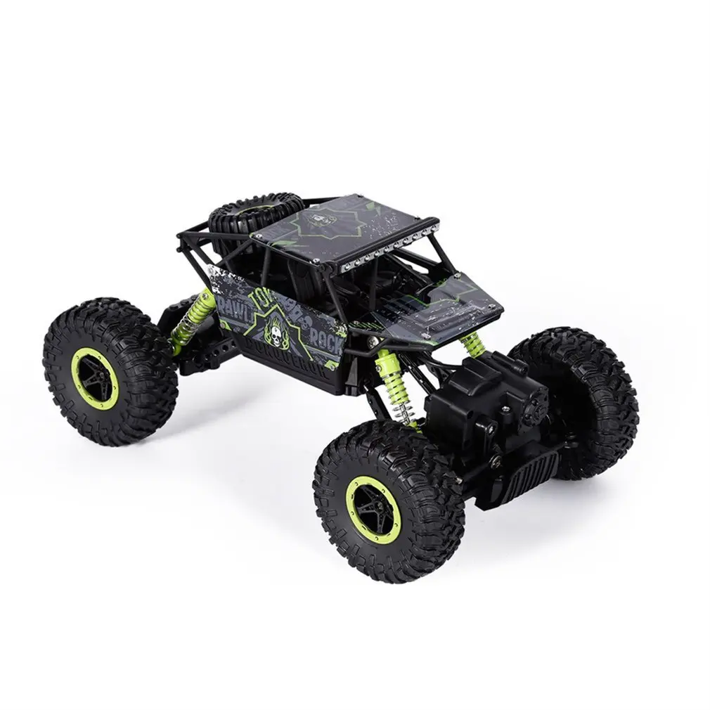 2 4 GHz RC автомобиль 4WD Рок Гусеничный ралли скалолазание 4x4 двойные двигатели Bigfoot