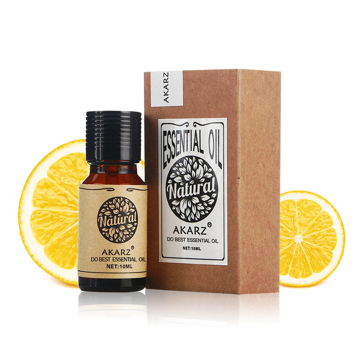 

Lemon Essential Oil AKARZ Natural Aromatic for Aromatherapy Body Skin Care Aroma 10ml 30ml 100ml