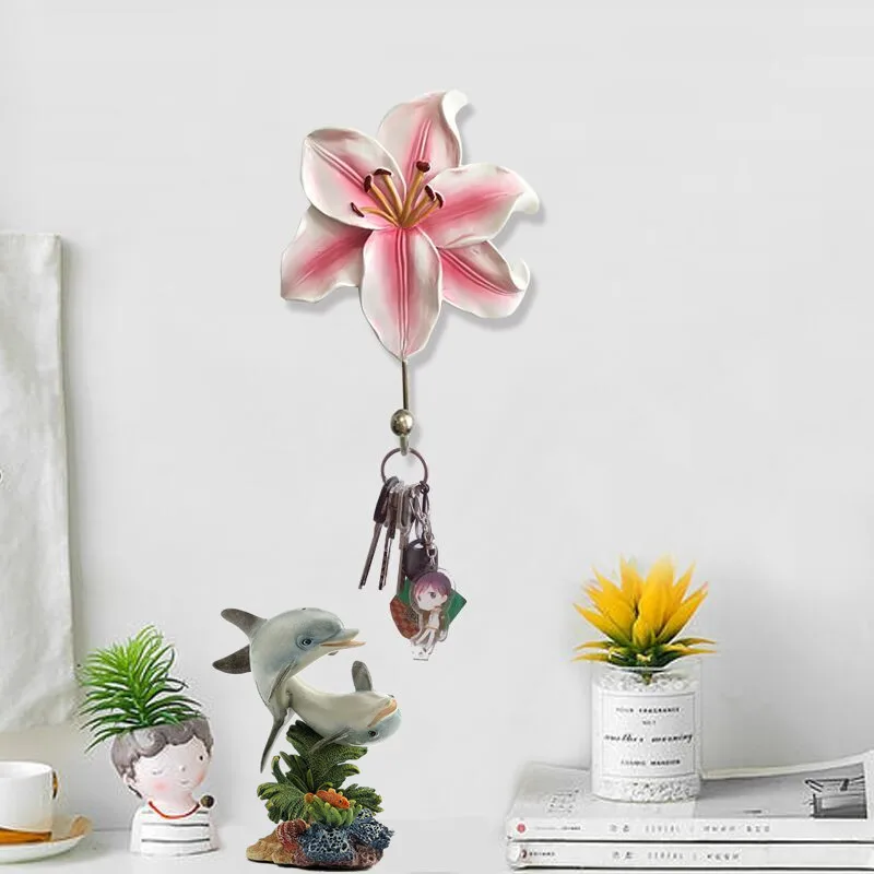 Креативная художественная скульптура с двумя дельфинами статуя из