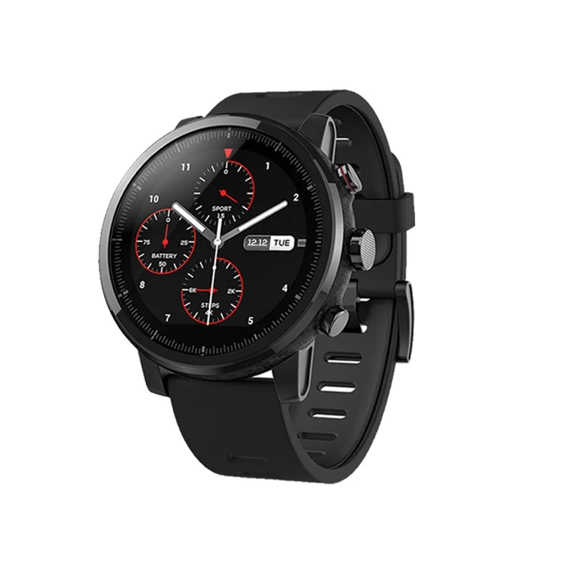 Amazfit умные часы Amazfit Stratos водонепроницаемые напоминания о звонках Bluetooth Музыка gps Поддержка 11 спортивных режимов 5ATM