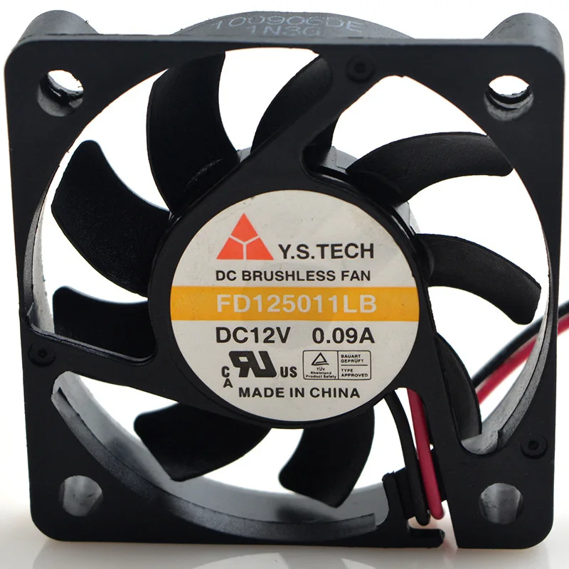 Для Yuanshan y.s. techfd125011lb dc12v0.09a5010 охлаждающий вентилятор|Кулеры и системы охлаждения