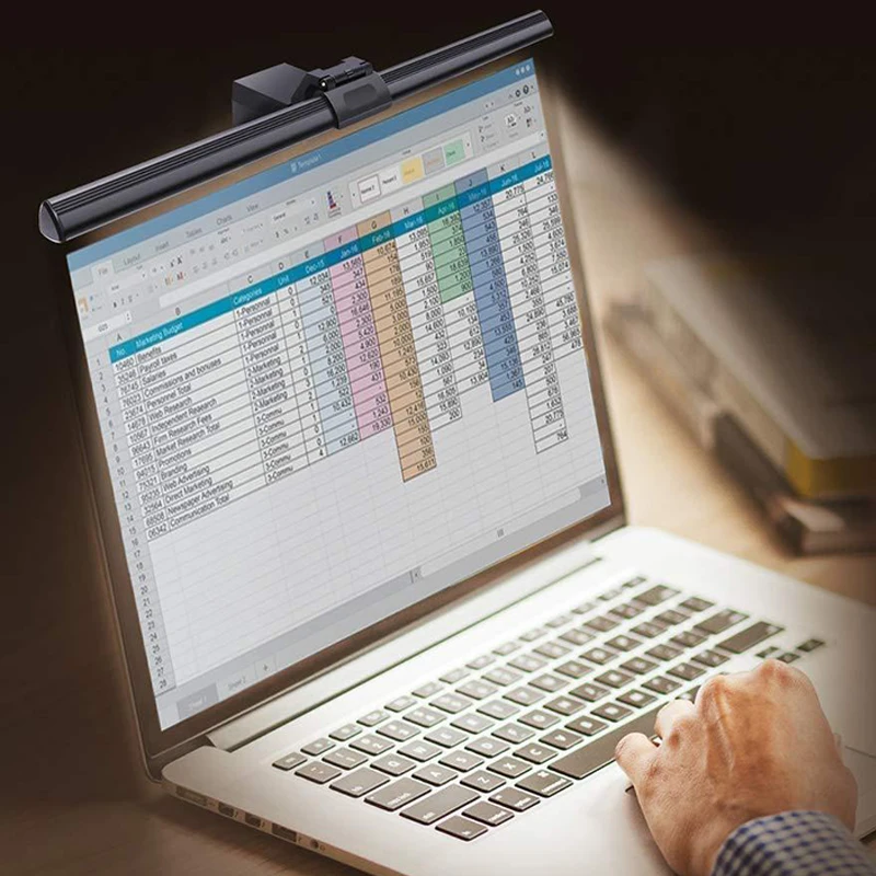 Светодиодный стол для чтения настольная лампа светильник офис ноутбук сумка