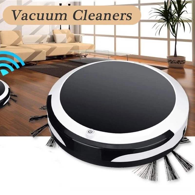 Электрический робот пылесос домашний 4 в 1 Перезаряжаемые Пол Пылесос Робот умная