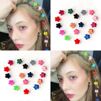 50 шт. заколка краб крабик для волос повязка на голову шапка женская резинка