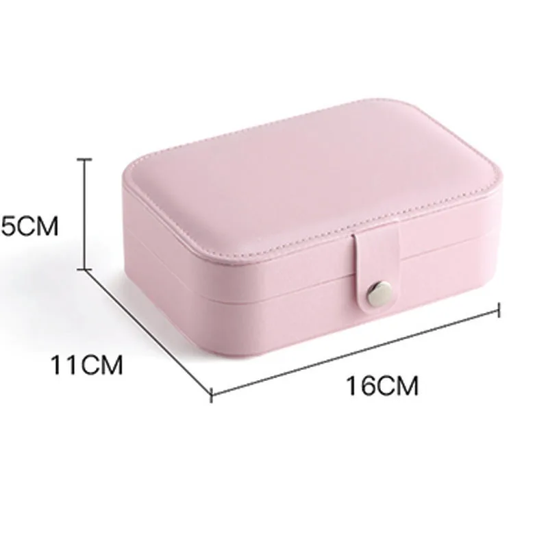 CASEGRACE Luxury Travel Portable Jewelry Box Jewelry Jewelry Earrings Ring Necklace Jewelry Earrings Lipstick Storage Box