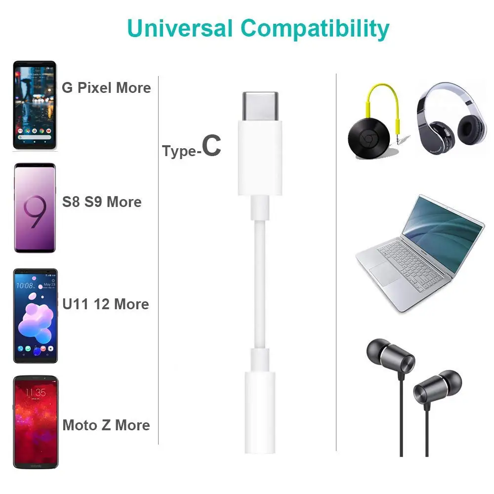 AMKLE USB Type C 3 5 мм адаптер AUX аудио кабель Voic вызов Высокое разрешение