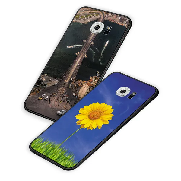 Newest Cute Silicone TPU Phone Case For Samsung S6edge S7edge Flower Animal soft back Cover Galaxy S8plus S9plus | Мобильные