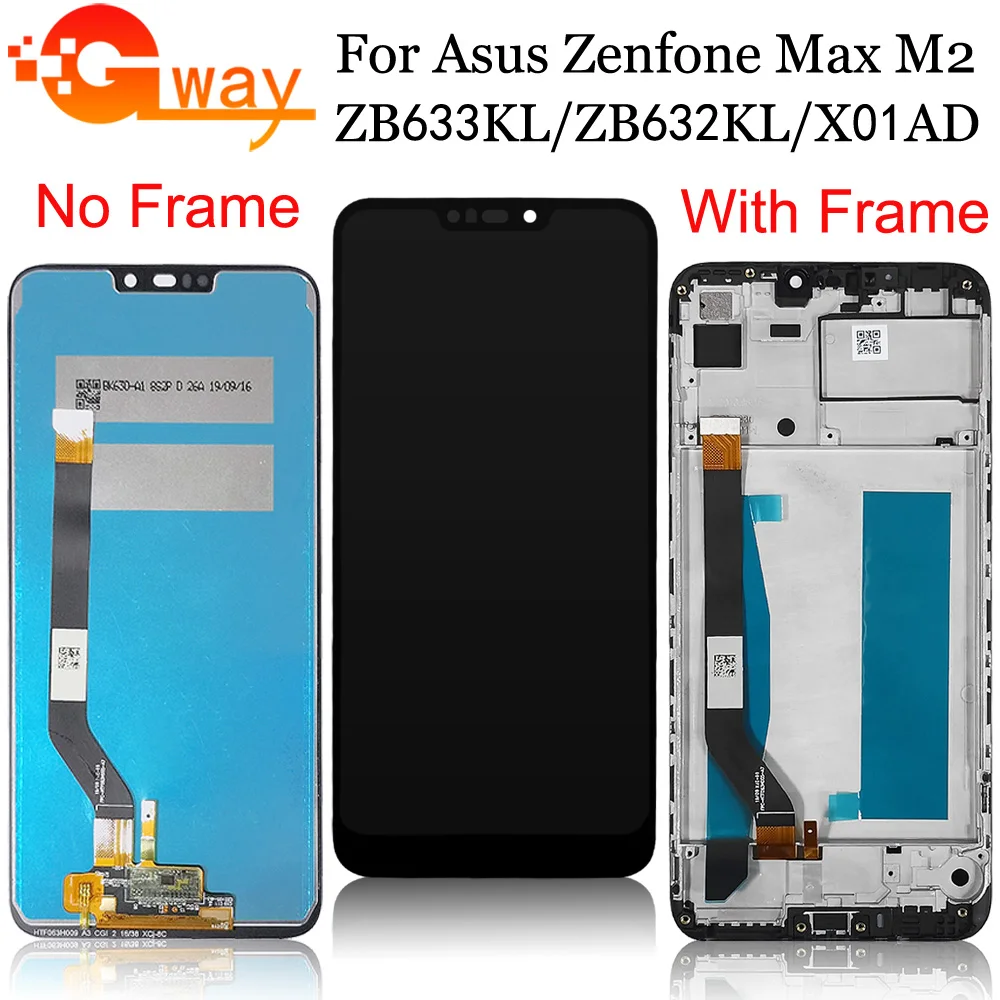ЖК-дисплей 6 26 дюйма для Asus Zenfone Max M2 сенсорный экран дигитайзер в сборе ZB633KL ZB632KL